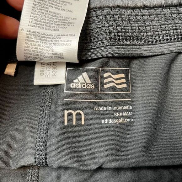 Adidas Rangewear Fashion Skort Gray with Black Abstract Print Size Medium - Picture 8 of 10